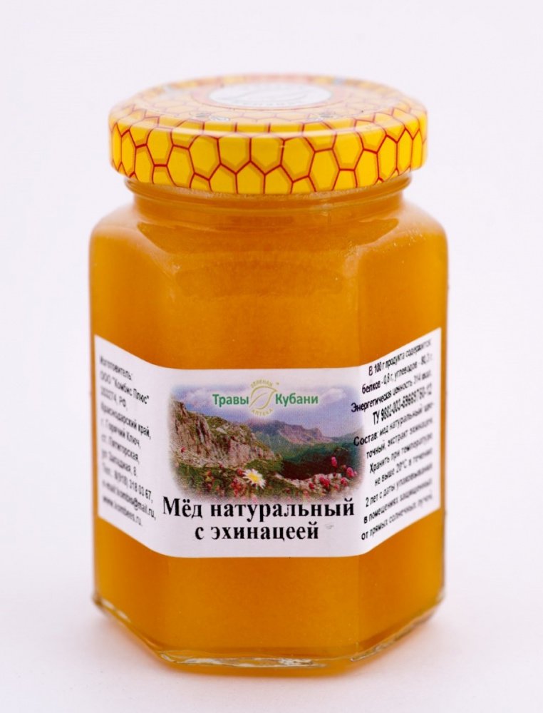 Купить мед натуральный с эхинацеей с доставкой по России