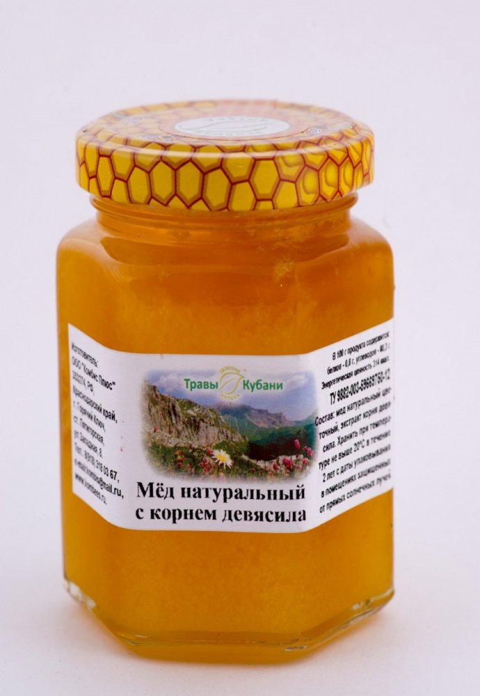 Купить мед натуральный с коренем девясила с доставкой по России