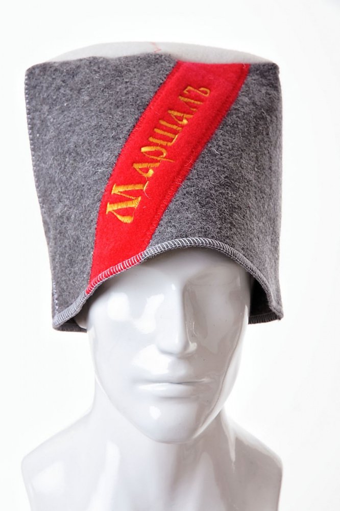Купить банная шапка папаха "генерал", "атаман" с доставкой по России