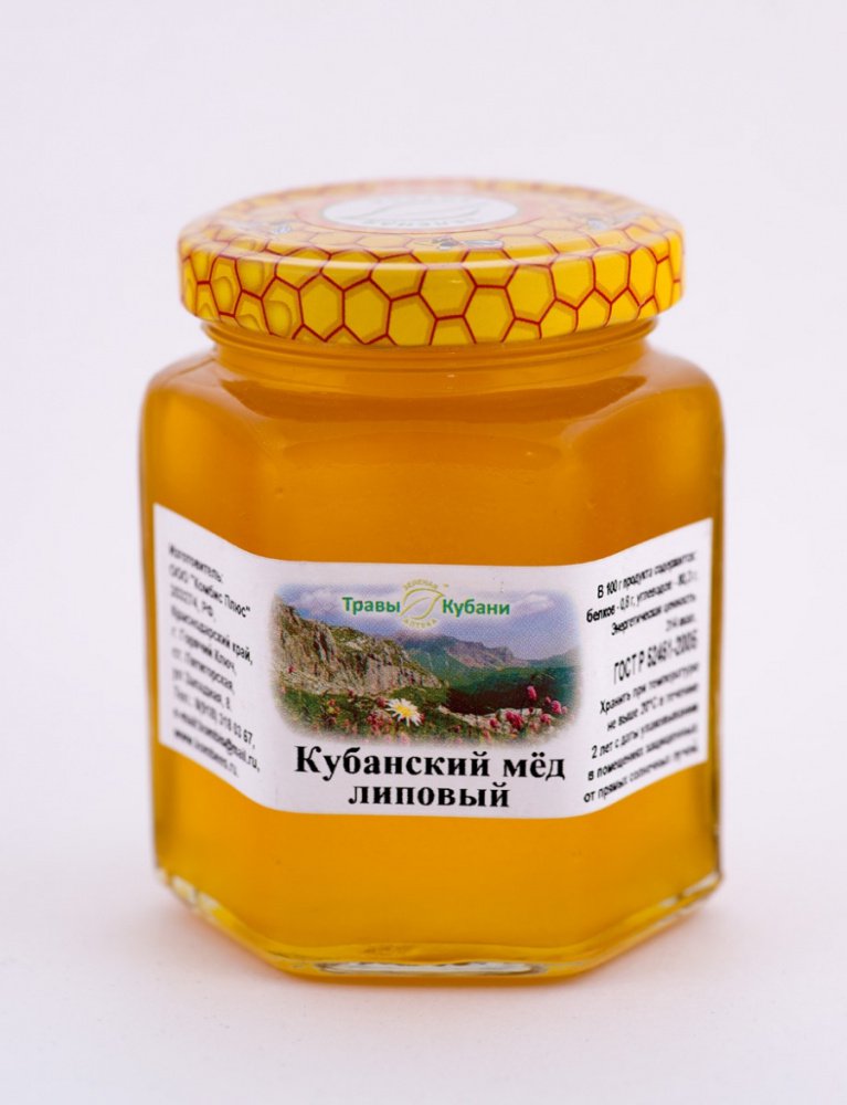 Купить мед натуральный кубанский липовый с доставкой по России