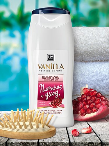 Купить шампунь vanilla с соком граната с доставкой по России
