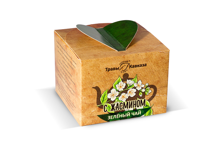 Купить зелёный чай с жасмином 50 гр. с доставкой по России