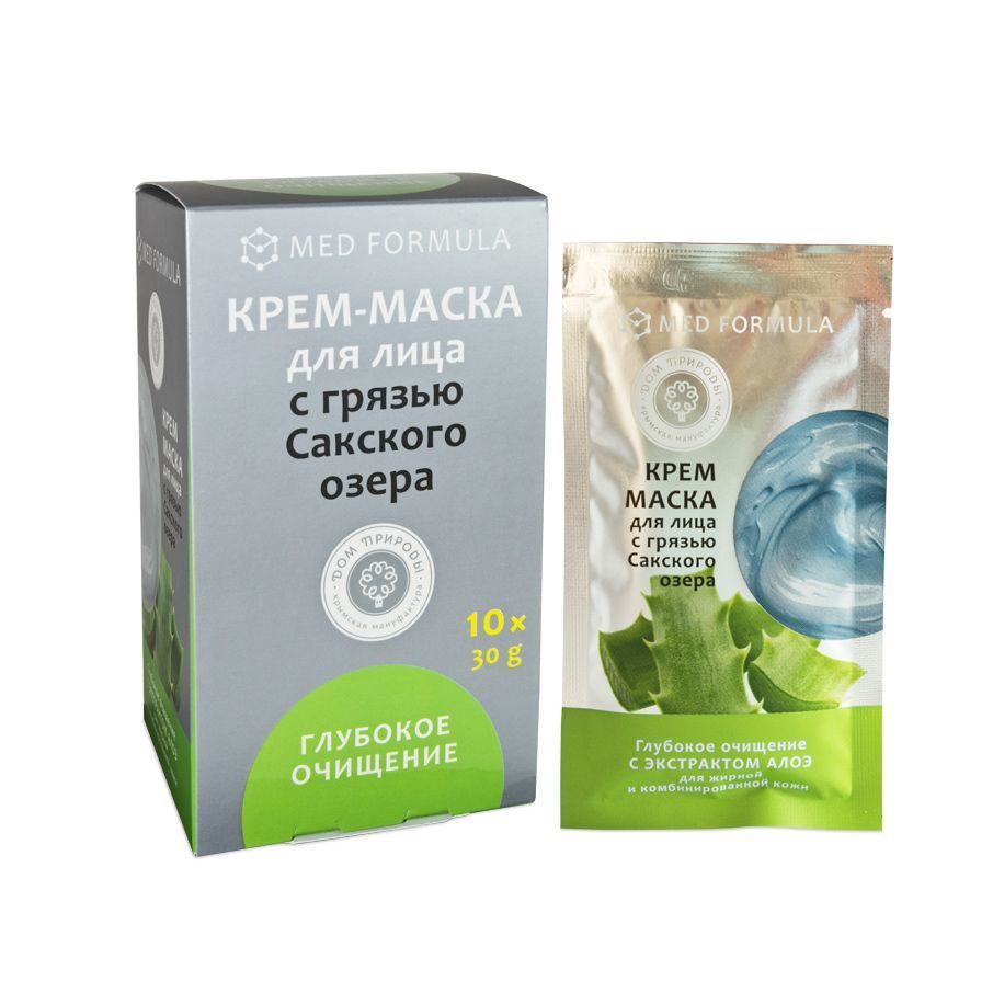 Купить крем-маска глубокое очищение для жирной и комбинированной кожи 30 гр. с доставкой по России