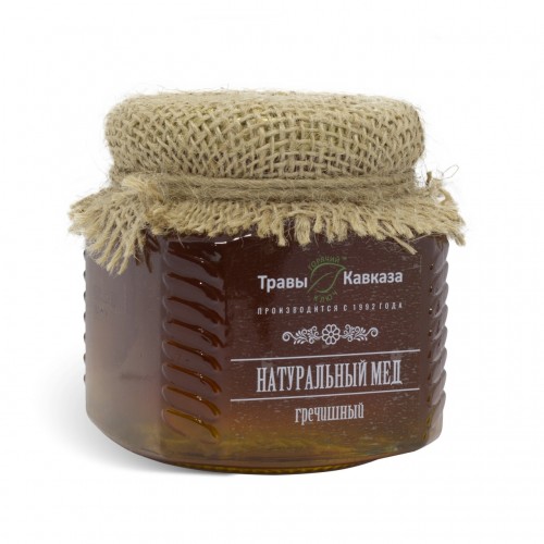 Купить мед натуральный гречишный 350 гр. с доставкой по России