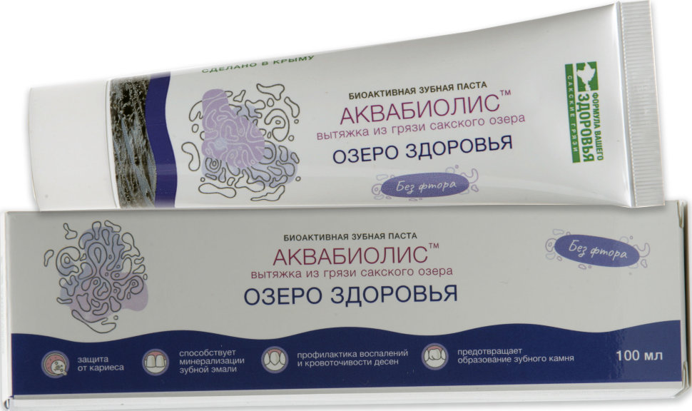 Купить зубная паста аквабиолис «озеро здоровья» с доставкой по России