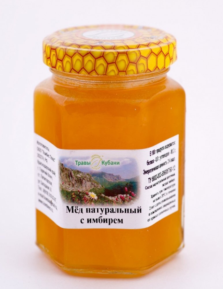 Купить мед натуральный с имбирем с доставкой по России