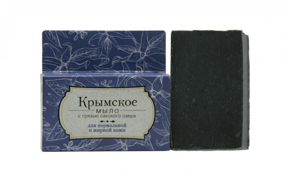 Купить крымское мыло с сакской грязью "для нормальной и жирной кожи" 80 гр. с доставкой по России