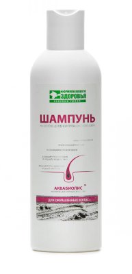 Купить шампунь натуральный для окрашенных волос  "аквабиолис" 200 мл. на основе грязи сакского озера с доставкой по России