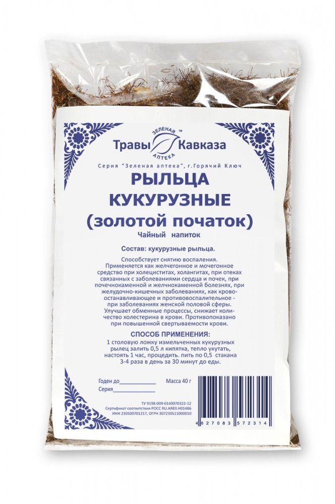 Купить рыльца кукурузные (цвет), 40 гр. с доставкой по России