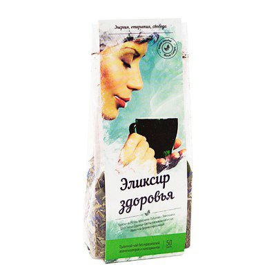 Купить травяной чай "эликсир здоровья" 50 гр. с доставкой по России