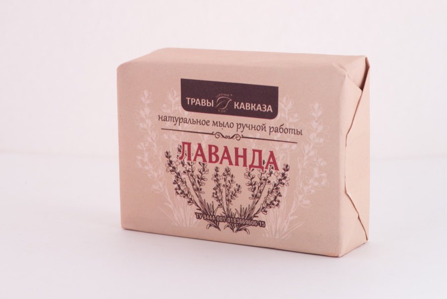 Купить мыло натуральное ручной работы "лаванда" с доставкой по России