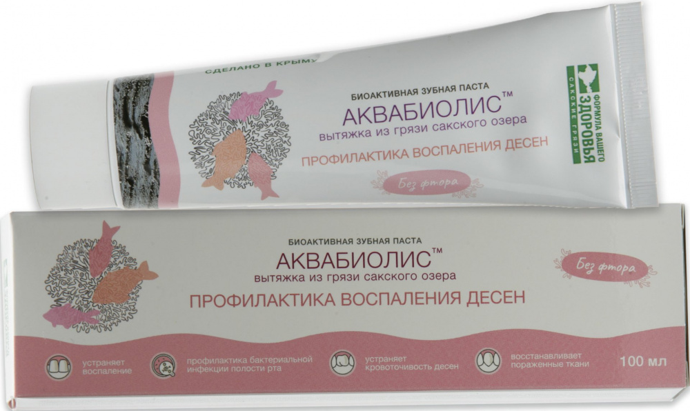 Купить зубная паста аквабиолис «профилактика воспаления десен» с доставкой по России
