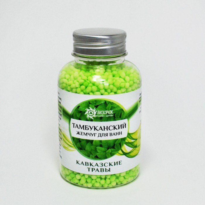Купить тамбуканский жемчуг для ванн - кавказские травы 185 гр. с доставкой по России
