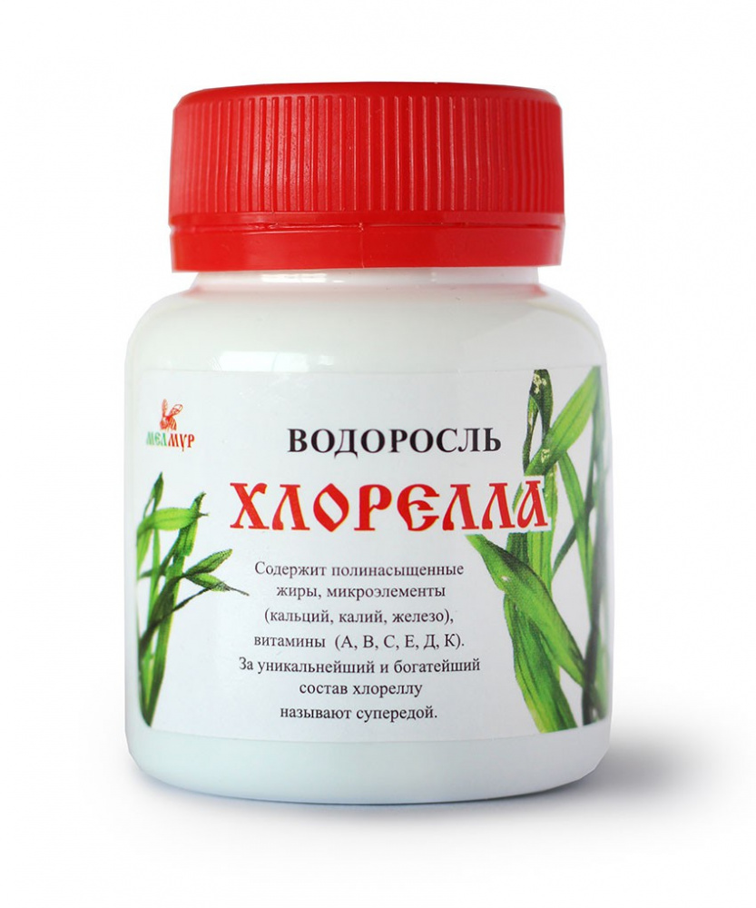Купить водоросль хлорелла 55 гр. (220 таблеток по 0,25 г) с доставкой по России