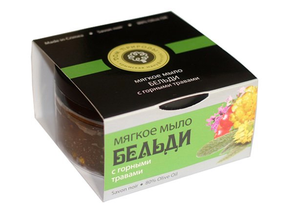 Купить мягкое мыло "бельди с горными травами" 200 гр. с доставкой по России